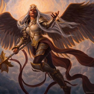 Angelic Field Marshal - MtG Art