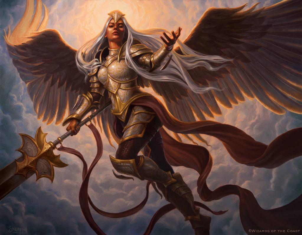 Angelic Field Marshal - MtG Art