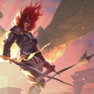 Aurelia, the Warleader - MtG Art