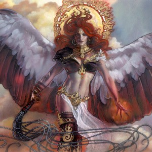 Basandra, Battle Seraph - MtG Art