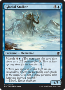 Glacial Stalker MtG Art from Khans of Tarkir Set by Daarken - Art of ...