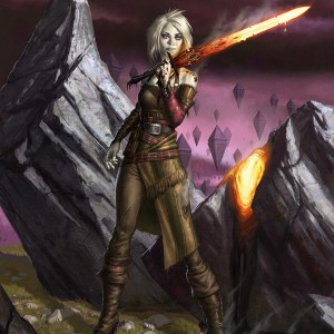 Nahiri, the Lithomancer - MtG Art