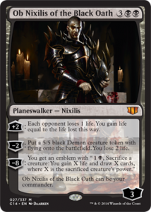 Ob Nixilis of the Black Oath MtG Art from Commander 2014 Set by Daarken ...