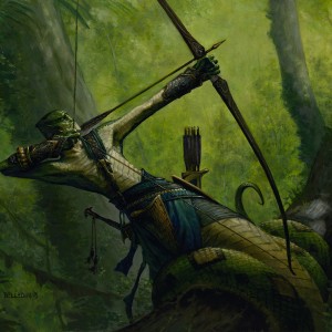 Sagu Archer - MtG Artwork