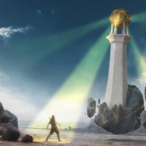 Arcane Lighthouse - MtG Art