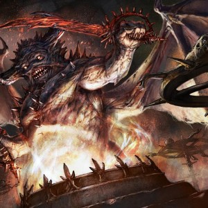 Demon of Wailing Agonies - MtG Art