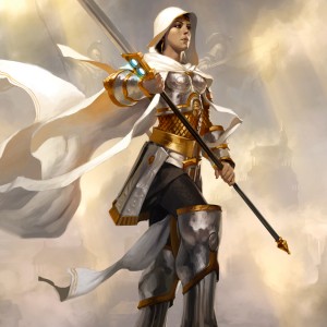 Elspeth, Sun's Champion - MtG Art