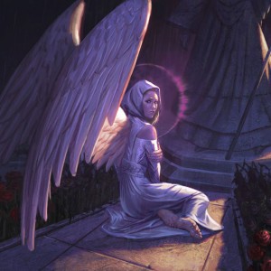 Requiem Angel - MtG Art