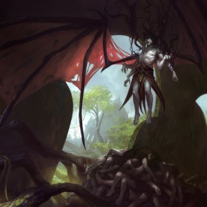 Archfiend of Depravity - Fate Reforged MtG Art