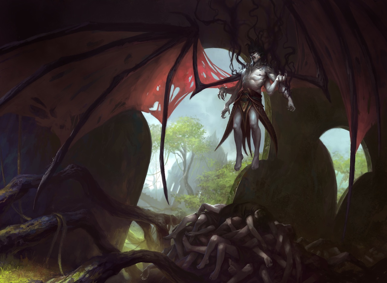 Archfiend of Depravity - Fate Reforged MtG Art