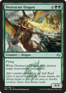 Destructor Dragon MtG Art from Fate Reforged Set by Peter Mohrbacher ...