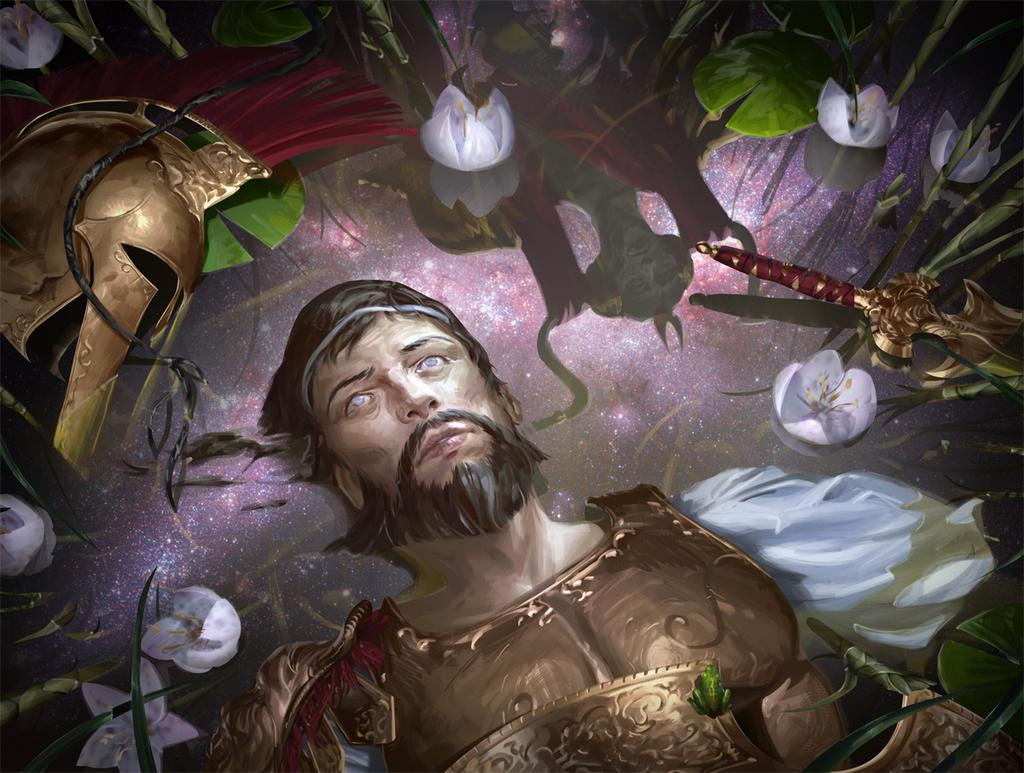 Hero's Downfall (Promo) - MtG Art