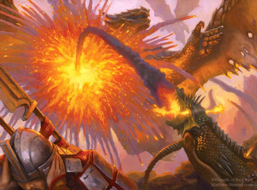 Pyrotechnics - Fate Reforged MtG Art