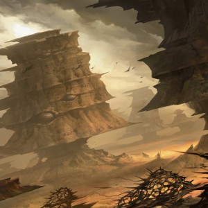 Arid Mesa - MtG Art