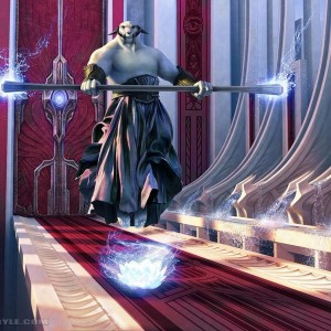 Lotus Path Djinn - Fate Reforged MtG Art