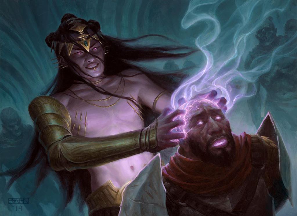 Tasigur's Cruelty - Fate Reforged MtG Art