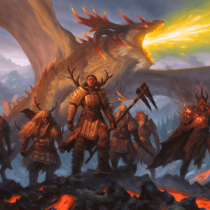 Atarka’s Command - Dragons of Tarkir MtG Art