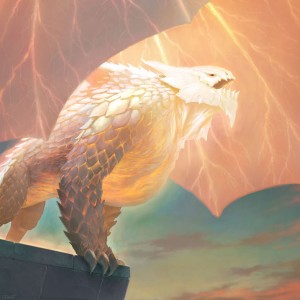 Enduring Scalelord - Dragons of Tarkir MtG Art