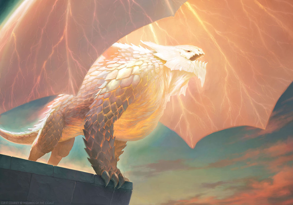 Enduring Scalelord - Dragons of Tarkir MtG Art