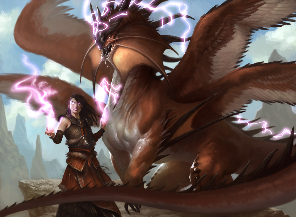 Foul-Tongue Invocation - Dragons of Tarkir MtG Art