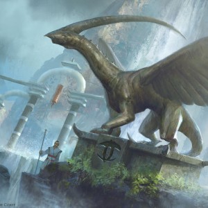 Ojutai Monument - Dragons of Tarkir MtG Art