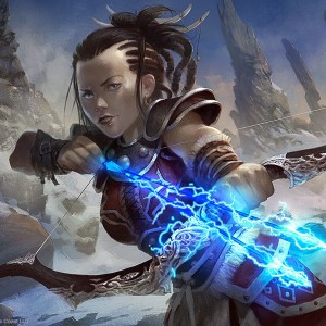 Twin Bolt - Dragons of Tarkir MtG Art