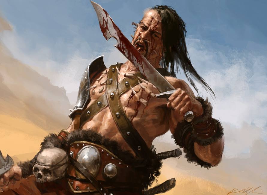 Blood-Chin Rager - Dragons of Tarkir MtG Art