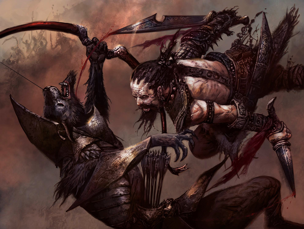 Defeat - Dragons of Tarkir MtG Art