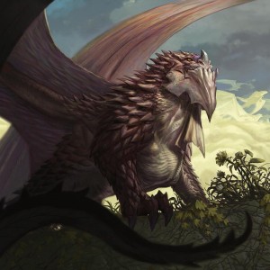 Dragonlord Dromoka - Dragons of Tarkir MtG Art