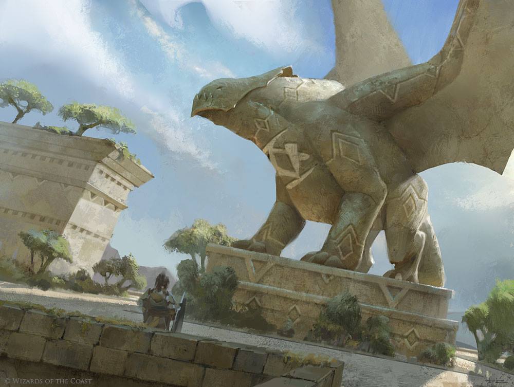 Dromoka Monument - Dragons of Tarkir MtG Art