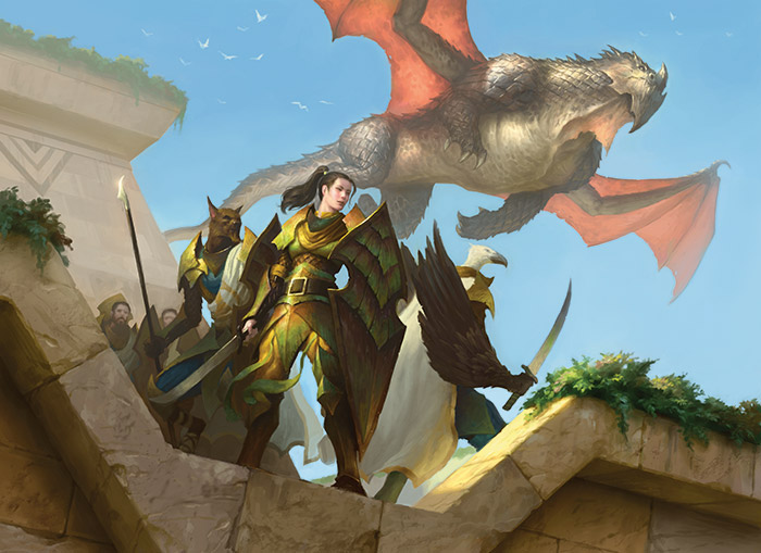 Dromoka's Command - Dragons of Tarkir MtG Art