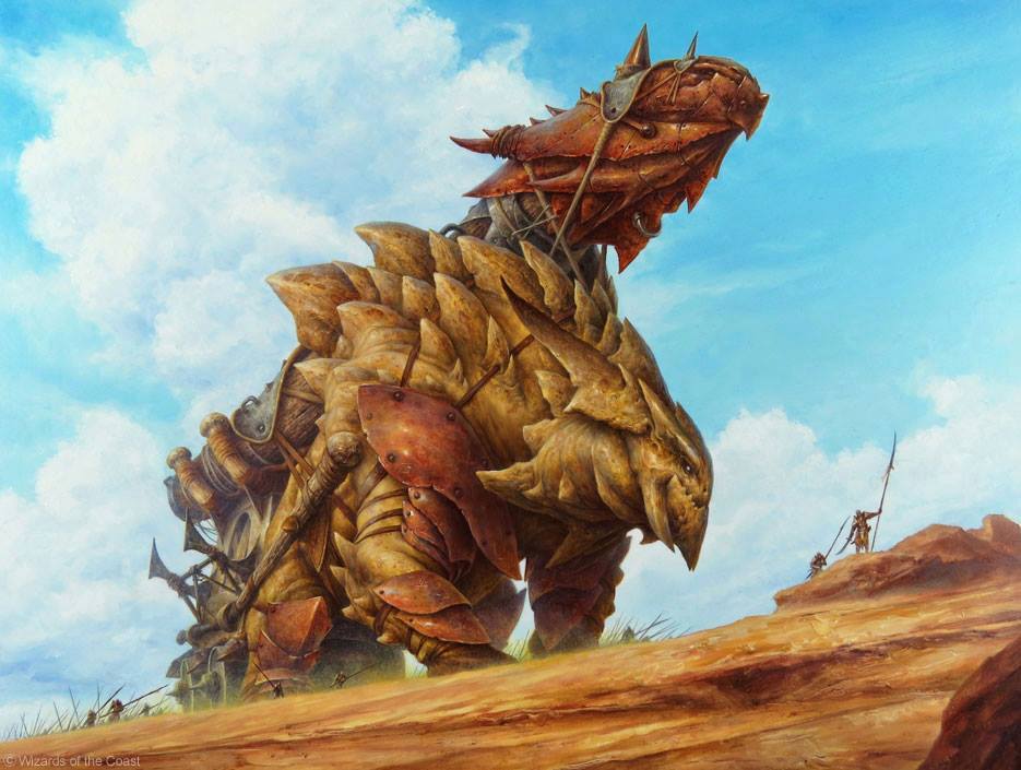 Gate Smasher - Dragons of Tarkir MtG Art