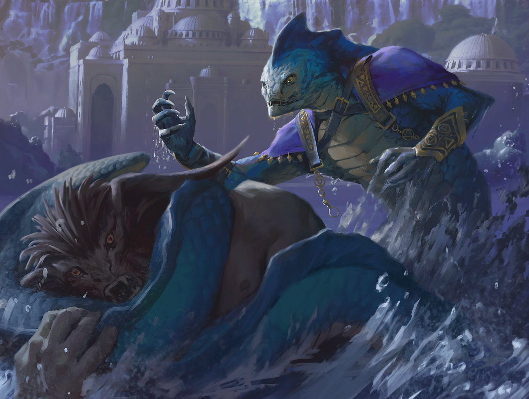 Gurmag Drowner - Dragons of Tarkir MtG Art