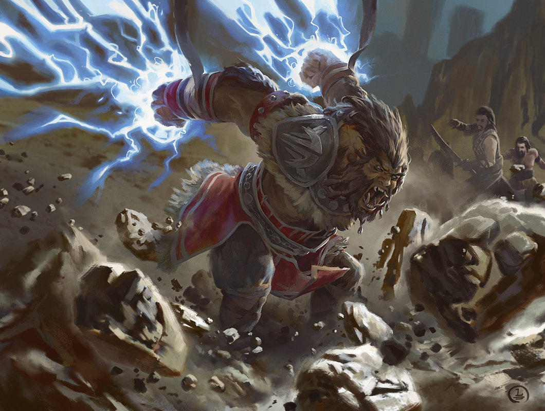 Impact Tremors - Dragons of Tarkir MtG Art