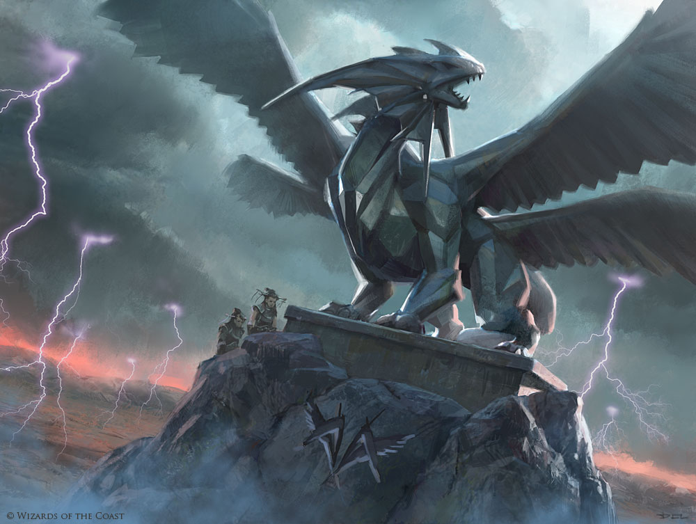 Kolaghan Monument - Dragons of Tarkir MtG Art