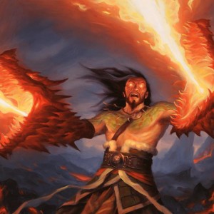 Sarkhan's Rage - Dragons of Tarkir MtG Art