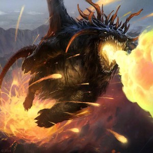 Savage Ventmaw - Dragons of Tarkir MtG Art