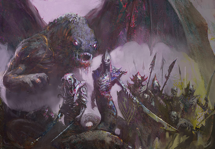 Silumgar's Command - Dragons of Tarkir MtG Art