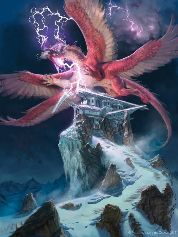 Thunderbreak Regent (Promo) - MtG Art