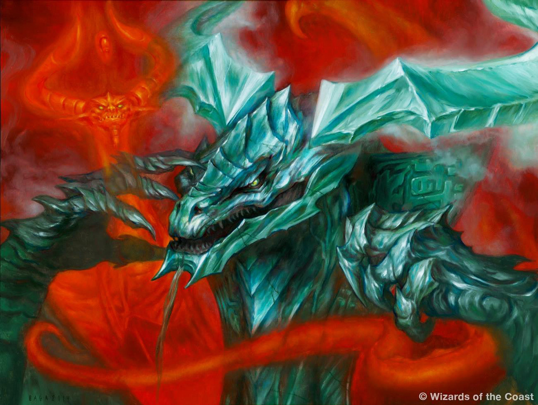 Tormenting Voice - Dragons of Tarkir MtG Art