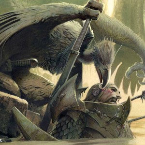 Vulturous Aven - Dragons of Tarkir MtG Art