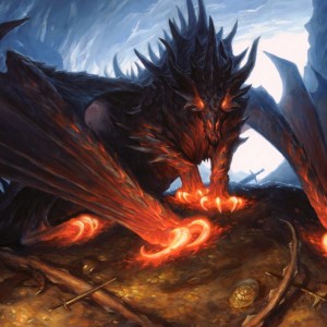 Avaricious Dragon - Magic Origins Art