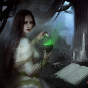 Dark Dabbling - Magic Origins Art