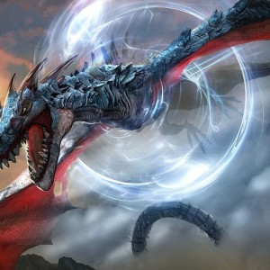 Thunderclap Wyvern - Magic Origins Art