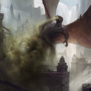 Deathbringer Regent - Dragons of Tarkir MtG Art