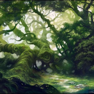 Fertile Thicket - Battle for Zendikar MtG Art