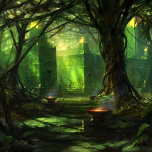 Forest - Mtg Art