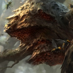 Hornet Nest - M15 MtG Art