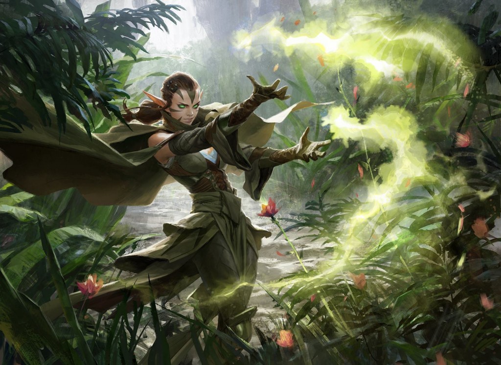 Natural Connection MtG Art from Battle for Zendikar Set by Wesley Burt ...