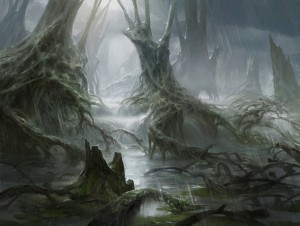 Swamp MtG Art from Dragons of Tarkir Set by Adam Paquette - Art of ...